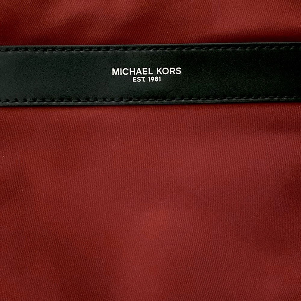 Michael Kors Kent Medium Nylon Flat Crossbody Bag NWT - Picture 7 of 12